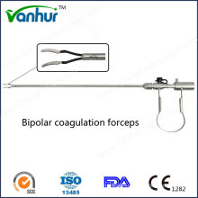 Bipolar Coagulating Forceps, Spring Handle